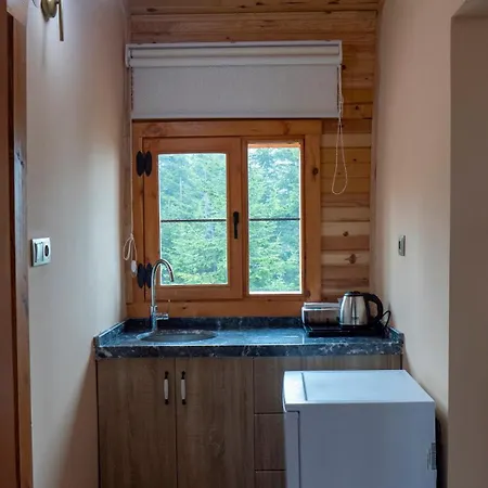 بيت خشبي Sultanmurat-otel-goernek Tabiat Parki ترابزون